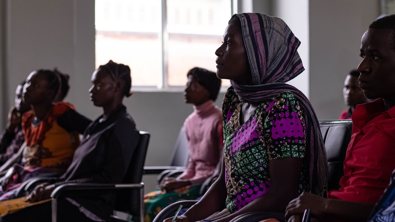 Young African creatives gather for a scouting event